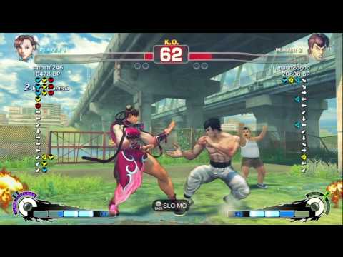 Mago [Fei] vs satoshi246 [Chun] SSF4 Japanese Online Ranked Matches - TRUE HIGH-DEF