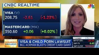 CNBC Squawk Box: Laila Mickelwait and Bill Ackman Call Out Visa’s Partnership With Pornhub