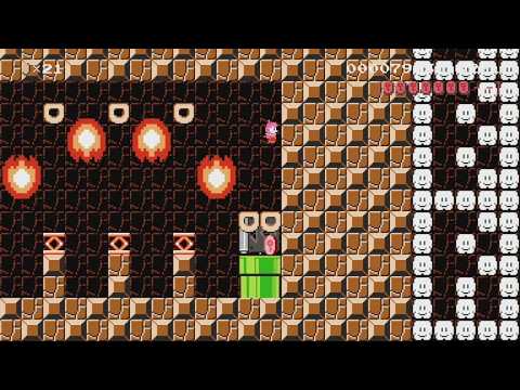 #M1Q Les blouses rose. by M.Coco-82 - Super Mario Maker - No Commentary 1bk