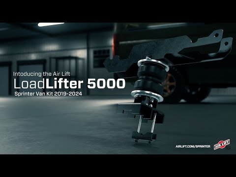 Introducing Sprinter Air Suspension Load-Leveling Kits from Air Lift!