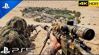 DESERT SNIPER MISSION IS JUST STUNNING Immersive Realistic ULTRA GRAPHICS Call Of Duty MW 4K60FPS