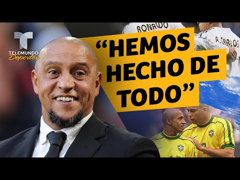 Roberto Carlos: “Dormí más veces con Ronaldo que con mi mujer” | Telemundo Deportes