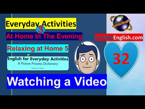 English for Everyday Activities: 32. Watching a Video
