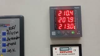 DG Synchronisation Panel with load