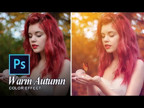 Neon Glow Effect Portrait Photoshop Tutorial