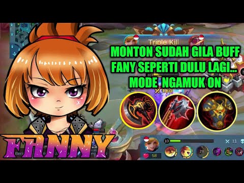11 kill !! fanny gameplay super aggressive season 22 | build top 1 global fanny