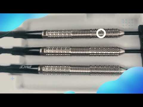 (D DART STORE) ONE80 STEEL TIP DART - 22G THE TIGER AARON MORRISON SIGNATURE DARTS #ONE80DARTS