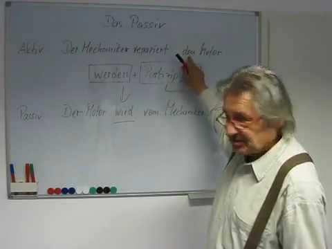 A2 Kap.16 Deutsch lernen Grammatiktafel 16a Passiv (Bildung des Passivs)
