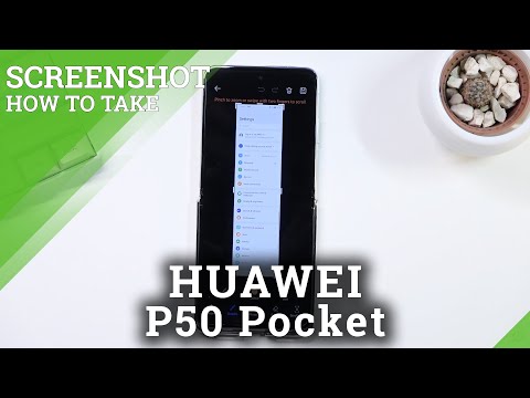 How to Take Screenshot in HUAWEI P50 Pocket – Catch Display