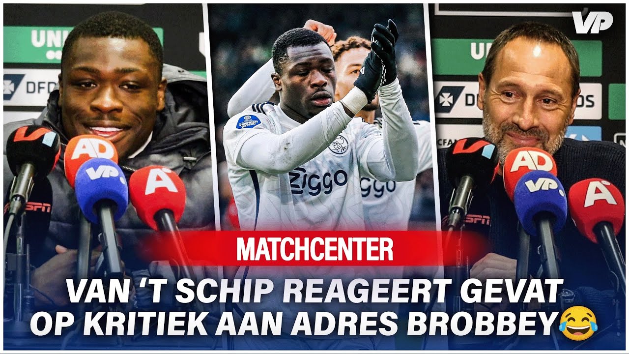 Thumbnail for article: Van 't Schip blikt vooruit, getergde Brobbey wil criticasters de mond snoeren