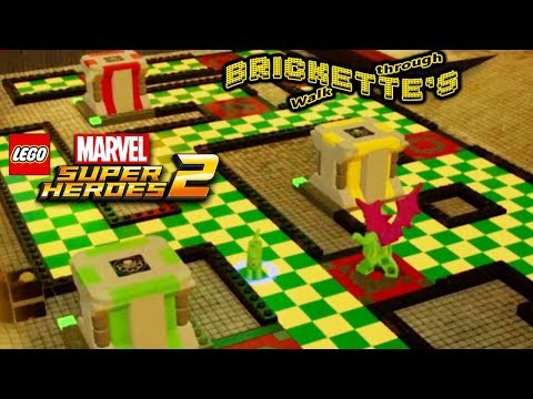 Floor Tile Puzzle in Hydra Empire in LEGO Marvel SuperHeroes 2 for a Gold Brick