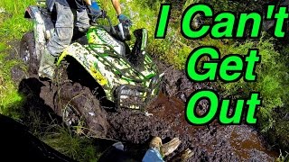 Ricky Gets A Pull From Grassman - Gold Rock ATV Trails  -  Aug. 30 2014