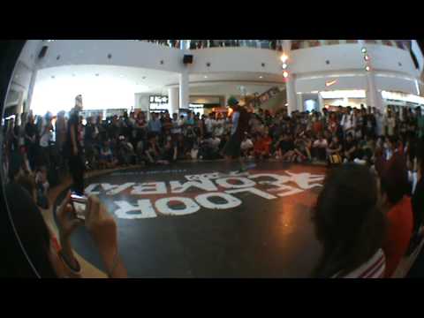 6 Floor Combat 2009 Bboy 1 vs 1 Battle - Day 2 Fido Ksc vs Charlie SingaMas