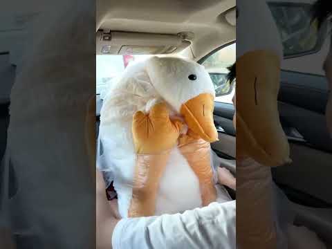 #viral YOU NEED THIS GIANT GOOSE PLUSHIE  #viralvideo
