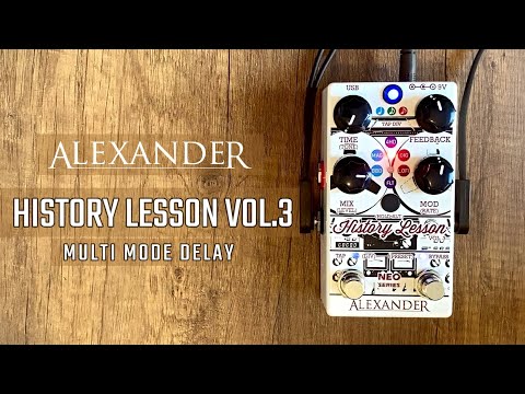 Alexander Pedals History Lesson Delay 2010s - Graphic image 7