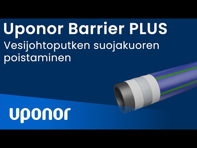 uponor Barrier plus paineputki 32x3,0 pn16 50m sdr11