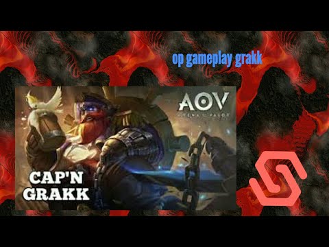 Aov grakk gameplay l op grakk| grakk gameplay by mobilized gamer|how to use grakk