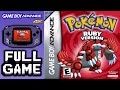 Pokémon Ruby Version GBA Full Game Walkthrough Longplay 4K60ᶠᵖˢ UHD