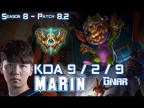 MaRin GNAR vs CAMILLE Top - Patch 8.2 KR Ranked
