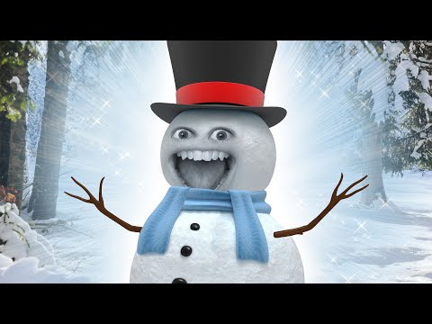 惱人的橙子--雪人超級短片! (Annoying Orange - Snowman Supercut!)