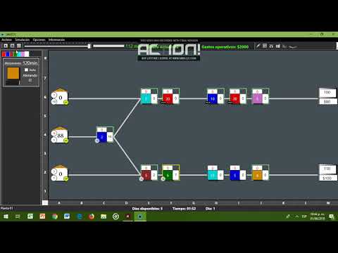 simtoc planta #1 solución ( con mejora de maquina)