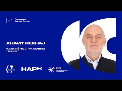 HAP Podcast - Xhavit Rexhaj - “Politika në arsim: Nga premtimet te realiteti” #09