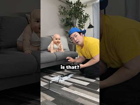 Never ignore the warning 😂🔌🎶 #babyfunny #funny #comedy