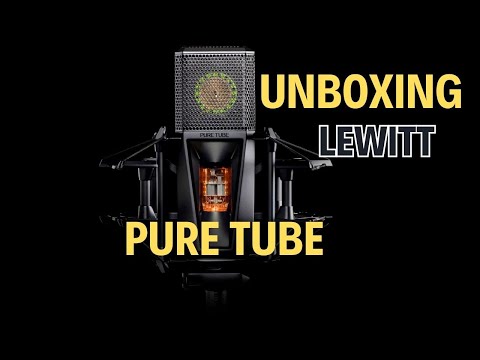 @LEWITT-audio Pure Tube Studio Kit: Ultimate ASMR Unboxing