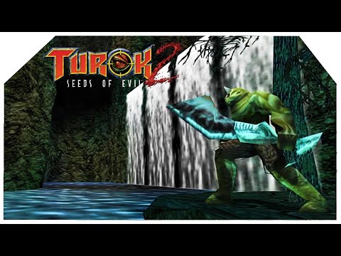 Turok 2: Seeds of Evil Xbox One Gameplay Walkthrough Part 4 - Lair of The Blind Ones!
