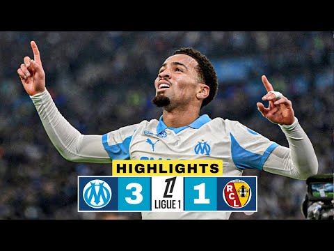 Marseille vs Lens 3-1 Resumé | Ethan Nwaneri Goal | Ligue 1 Highlights | Amine Gouiri Goals | OM