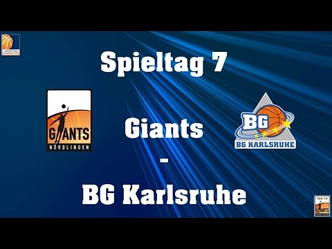 05.11.2016 Spieltag 7 Giants - BG Karlsruhe
