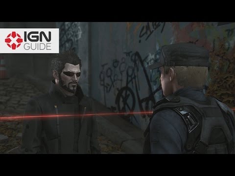 Deus Ex: Mankind Divided Ghost Walkthrough - Side Mission 1: The Golden Ticket (Part One)