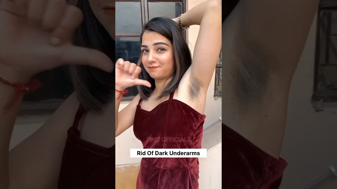 Underarms Cleaning | Rid Of Dark & Smelly Underarm/Try This Chemist At Play Underarm Roll On #shorts