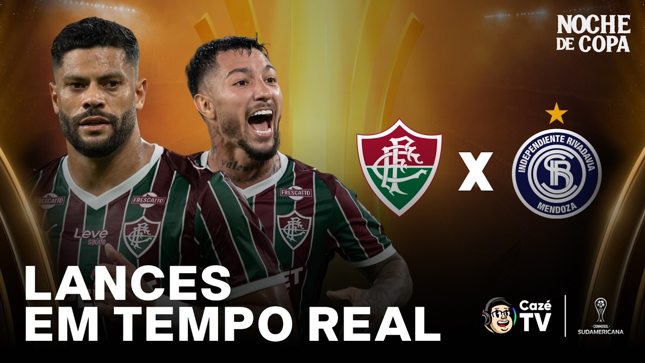 FLUMINENSE X INDEPENDIENTE RIVADAVIA: LIBERTADORES | LANCES EM TEMPO REAL | NOCHE DE COPA