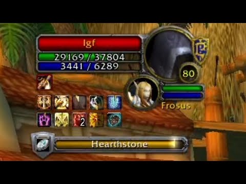 Igf could not handle the fear when he saw me. Warmane - Icecrown