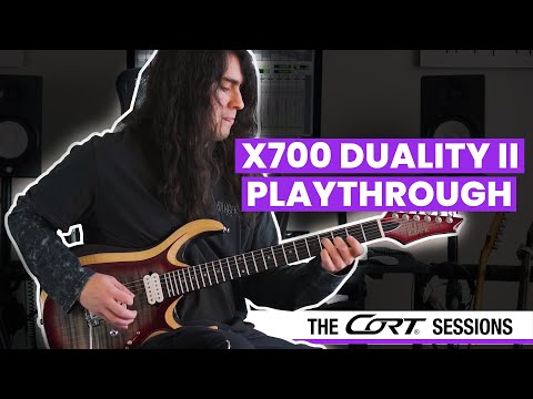 Демонстрация звучания электрогитары Cort X700 Duality II