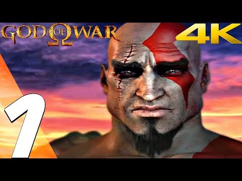 God of War 1 HD - Gameplay Walkthrough Part 1 - Hydra Boss Fight [4K 60FPS]