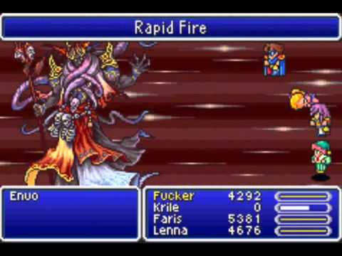 Final fantasy 5 Advance Class Mod Enuo Battle
