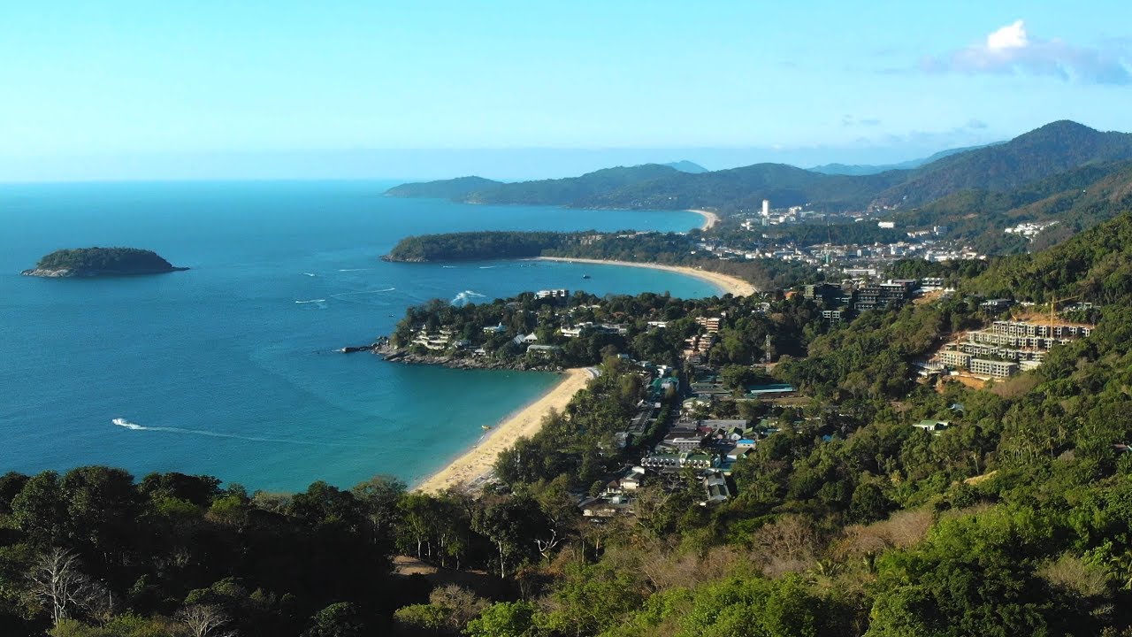 Embark on an invigorating walking tour of the stunning Karon Viewpoint in Phuket.