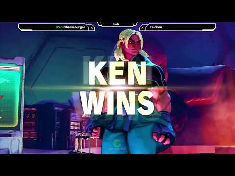 Street Fighter V: GVS | Cheeseburger (Ken) V Taichou (Ibuki) - Nemesis 142 Tournament SFV