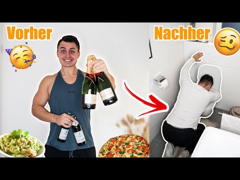 Dieses Video endet, wenn ich BETRUNKEN bin 🥴 I Selbstexperiment an Silvester 2021