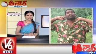 Bithiri Sathi Funny Conversation with Savitri on Feni (Sarayi) Production | Teenmaar News | V6 News