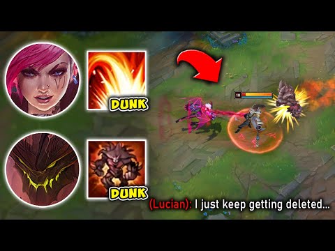 WE PLAYED THE DUNK SQUAD AND ONE SHOT EVERYTHING IN SIGHT - League of Legends