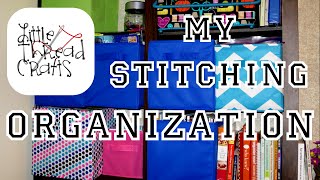 preview picture of video 'Little Thread Crafts - My Stitching Organization!'