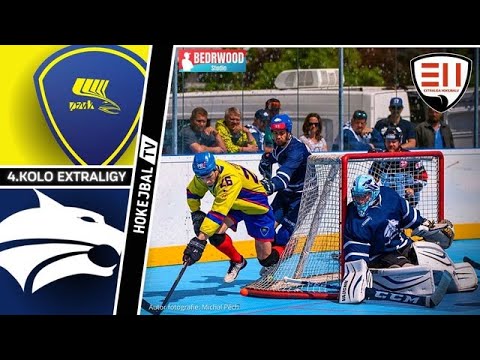 Highlights 4. kola Extraligy Hokejbalu - HC Kert Park Praha vs. HBC Kladno | 24.9. 2022