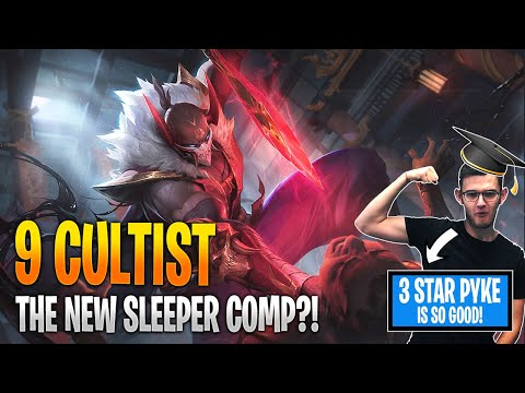 9 CULTIST THE NEW TFT SLEEPER COMP WITH 3 STAR PYKE AND SAMIRA CARRY | TEAMFIGHT TACTICS 11.5 GUIDE