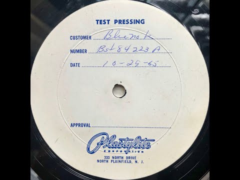 Jackie McLean Sextet / Plastylite test press for BNST 84223 A / Unissued