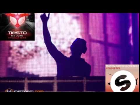 Tiësto & Twoloud-Red lights Vs Martin Garrix & Firebeatz-Helicopter (Tiësto UMF 2015 mashup)