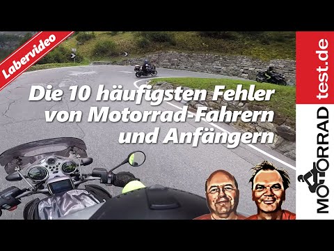 Die 10 häufigsten Fehler von Motorradfahrer Anfängern | Was unerfahrene Biker oft falsch machen