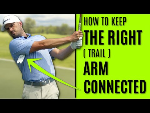 GOLF: How To Keep The Right (Trail) Arm Connected